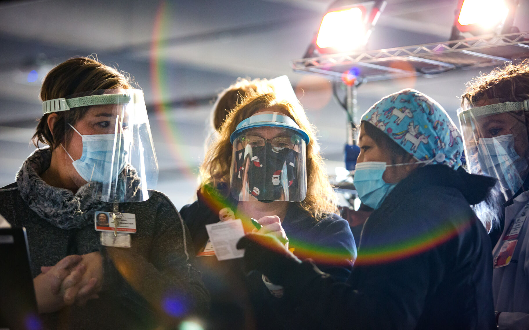 UMC workers get COVID-19 vaccine